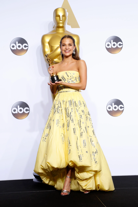 Alicia Vikander，2016 