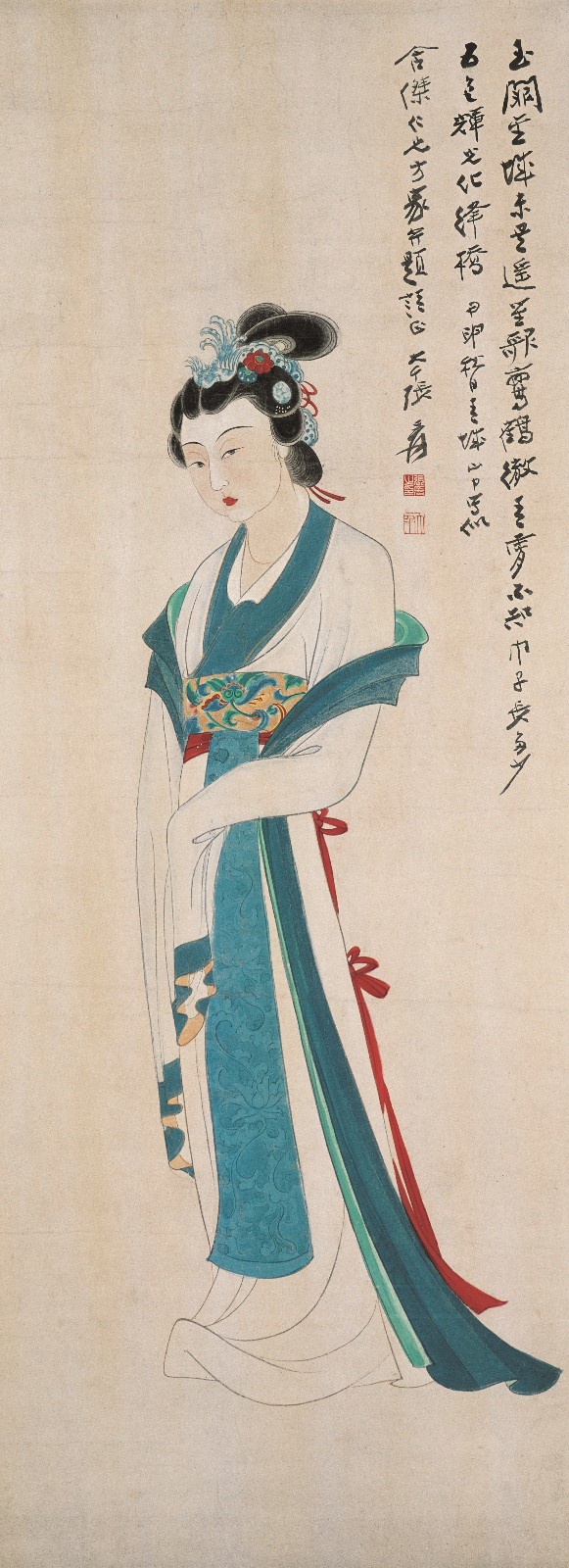 鉴赏历代名家笔下的湘君湘夫人