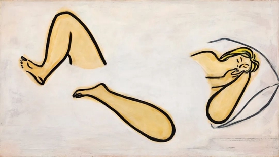 常玉《睡美人》