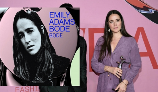 Emily Adams Bode 曾为 Ralph Lauren 及 Marc Jacobs 工作过，于 2016 年正式创立品牌 Bode，是第一位登上纽约男装周的女设计师，获得 CFDA 2019 年度新设计师奖 　图片来源：网络