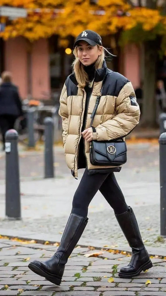 杨超越杨幂的高筒靴穿搭真的可以半永久