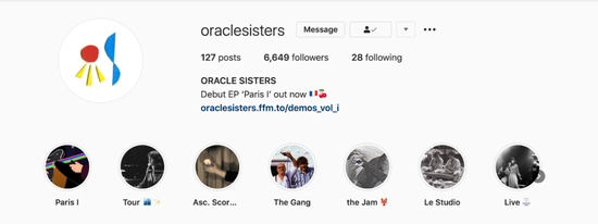 via Instagram@oraclesister