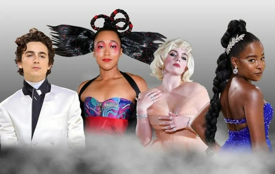 精选今年met Gala 比较符合主题的造型 Met Gala Billie Eilish Timothee Chalamet 新浪时尚 新浪网