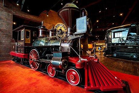 加州铁路博物馆。