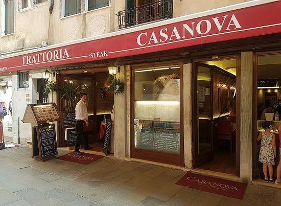 威尼斯多起天价账单事件主角--Trattoria Casanova海鲜牛排餐厅