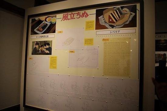 宫崎骏动画设计草图