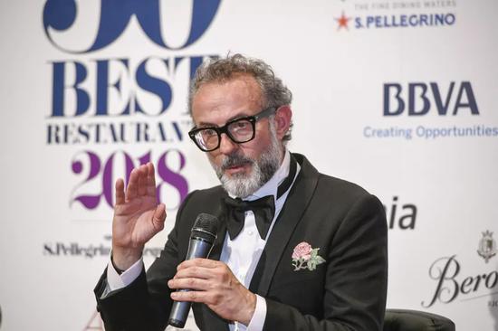 Osteria Francescana餐厅主厨Massimo Bottura