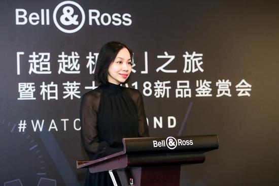 柏莱士北亚洲总经理朱璇华小姐