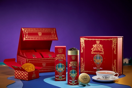 TWG Tea 月光漫舞茗茶月饼音乐礼盒