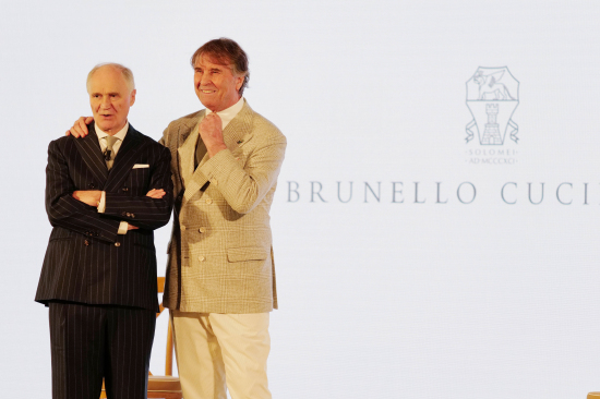 Giovanni Sgariboldi与Brunello Cucinelli