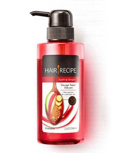 Hair Recipe苹果姜滋养修护洗发露 280ml