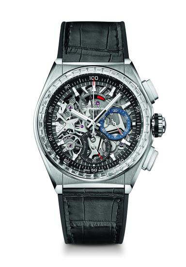 ZENITH真力时DEFY EL PRIMERO 21镶钻腕表,44毫米