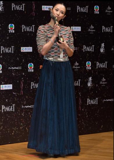 章子怡获2014香港电影金像奖最佳女主角