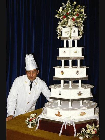 查尔斯王子和戴安娜婚礼蛋糕