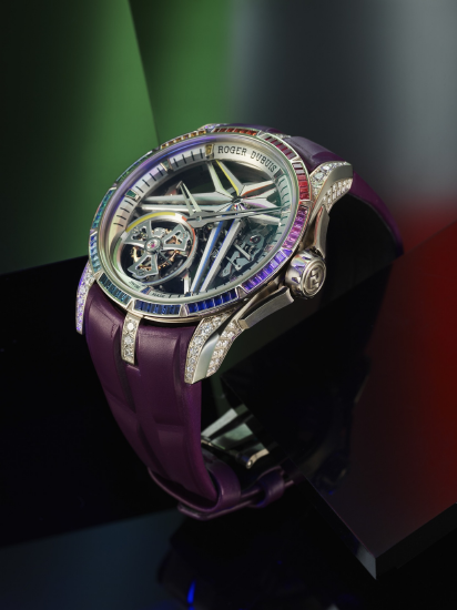 Roger Dubuis罗杰杜彼王者系列流光溢彩镶钻腕表