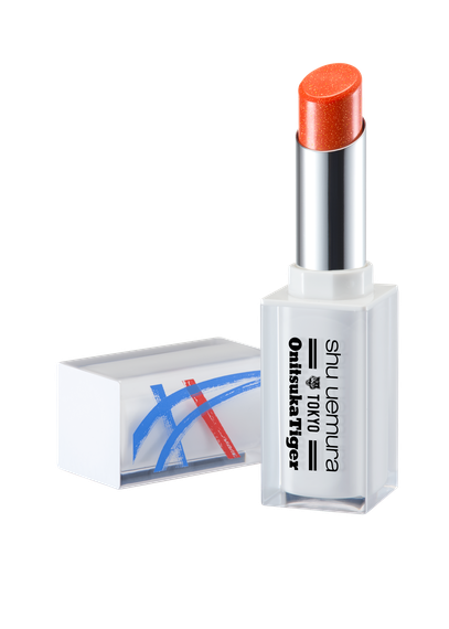 植村秀全新无色限漆光唇膏 霞光橘