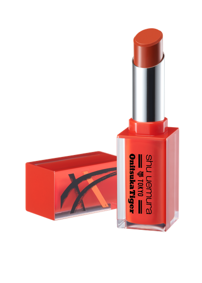 植村秀全新无色限柔雾唇膏 枫叶橘