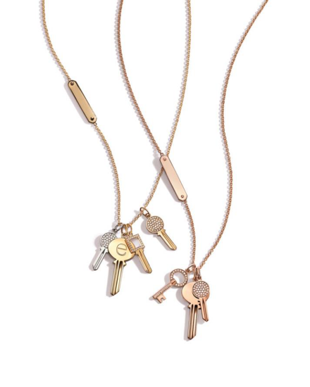 Tiffany & Co. 蒂芙尼Keys系列Modern Keys钥匙吊坠