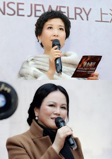 女士 ,sense jewelry董事长ivy lv女士,sense jewelry ceo张淑婷女士