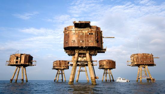 战时海上"碉堡"变身豪华度假村