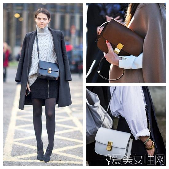 潮人示范celine classic box