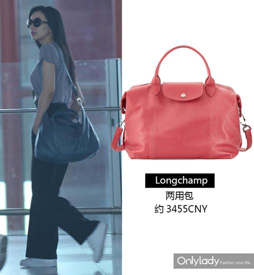 高圆圆的longchamp