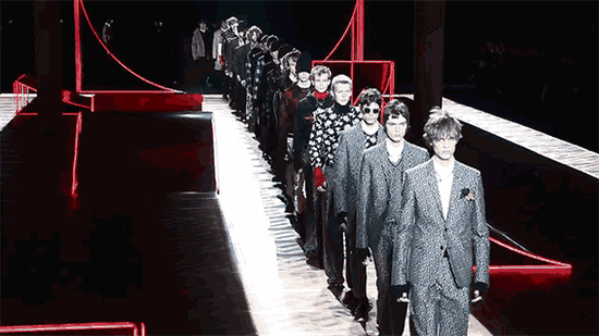 Dior Homme2016冬季系列模特走秀