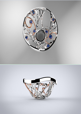 2015设61想未来第五届大学生首饰创意设计大赛评选揭晓