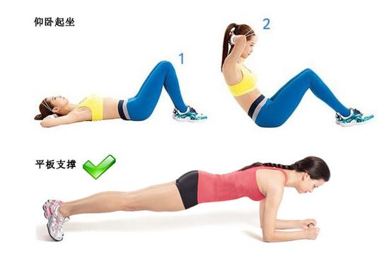 正确运动:平板支撑(plank)
