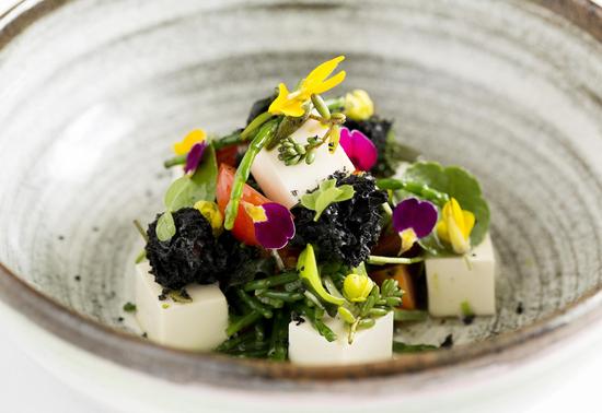 樱桃番茄豆腐沙拉