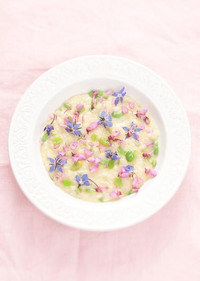 鲜花意大利烩饭