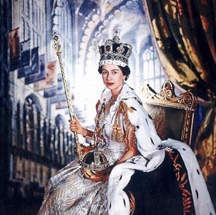 风中的女王加冕图片