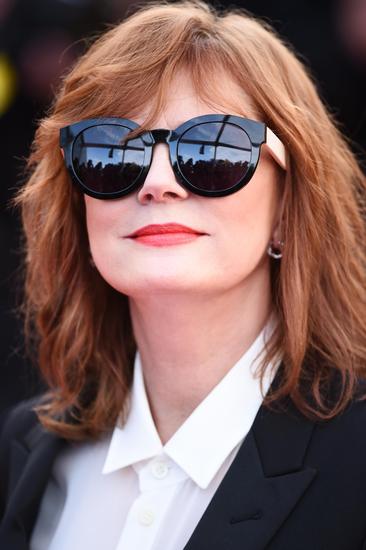 susan sarandon出席戛纳红毯1