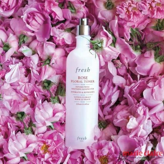 fresh rose floral toner