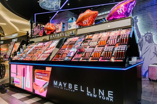 美宝莲纽约精品形象店入驻华润五彩城购物中心