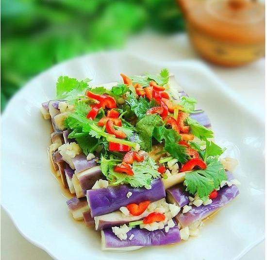 开胃菜之蒜泥茄子