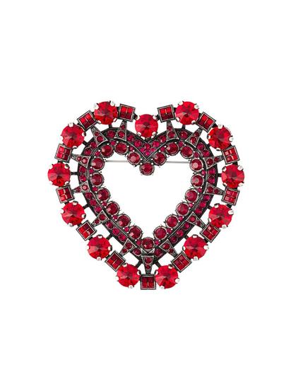 lanvin爱心镶嵌胸针￥6,696