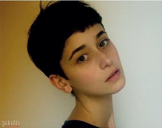 参差不齐的刘海