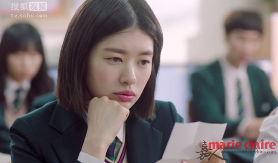 冲李光洙看《心里的声音》 却想来个女主同款学生妆