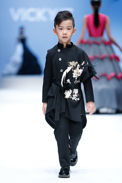 VICKY’Z-许馨尹亲子装发布会（2017/2018FW)