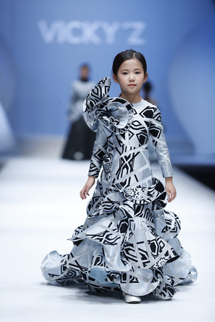 VICKY’Z-许馨尹亲子装发布会（2017/2018FW)