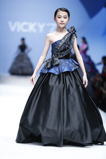 VICKY’Z-许馨尹亲子装发布会（2017/2018FW)