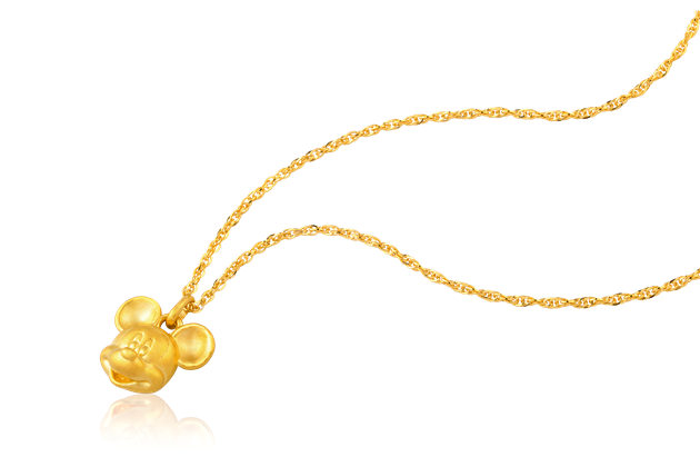 老凤祥迪士尼3D硬金系列