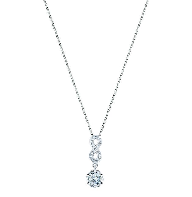 Forevermark?永恒印记Endlea?永恒系列-8形密镶款美钻吊坠