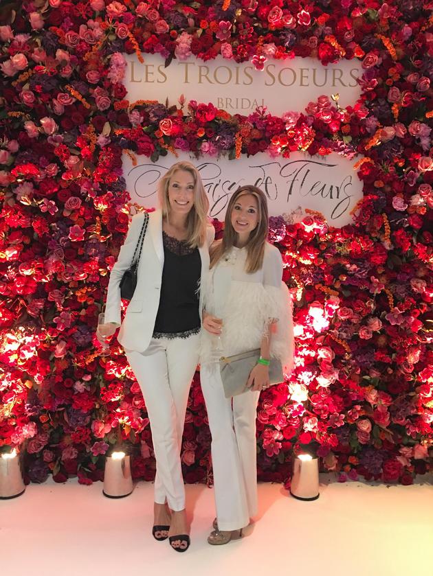 LOVA WEDDINGS创始人兼设计师Lovisa Tedestedt（左）
