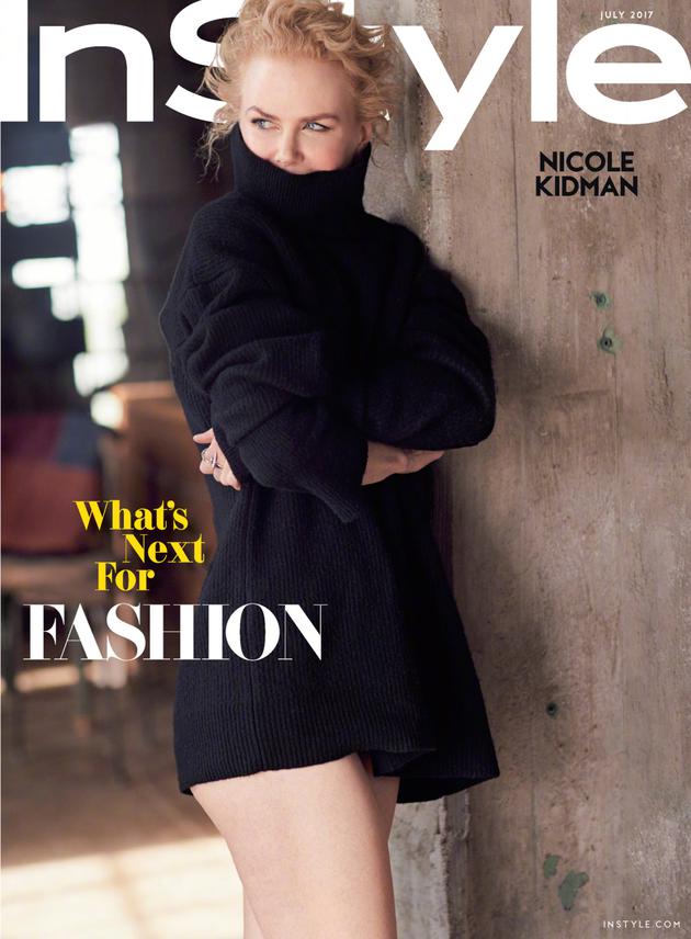 妮可基德曼登杂志封面 绽放独特光彩|戛纳电影节|女演员|封面_新浪时