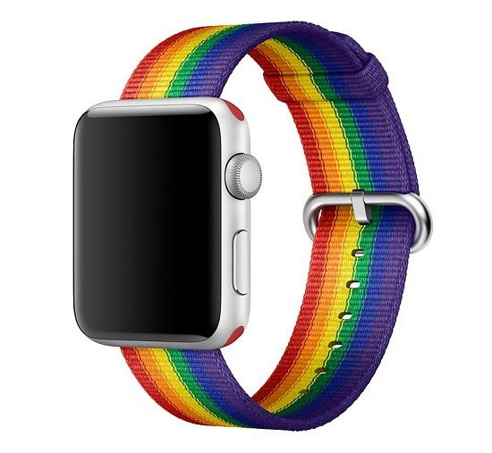 Apple Watch彩虹表带