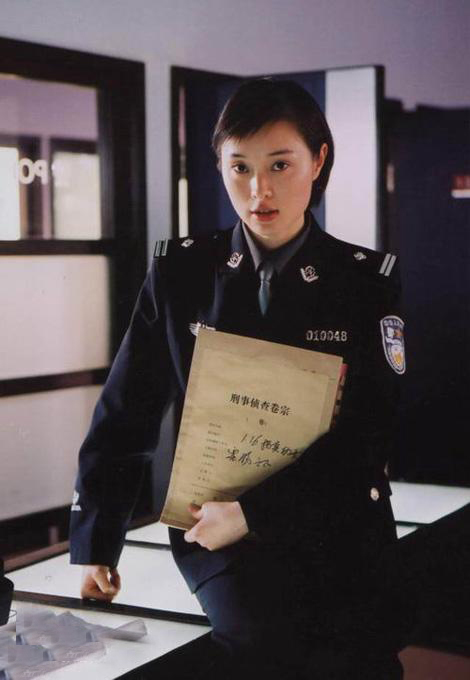 中国刑警803女演员图片