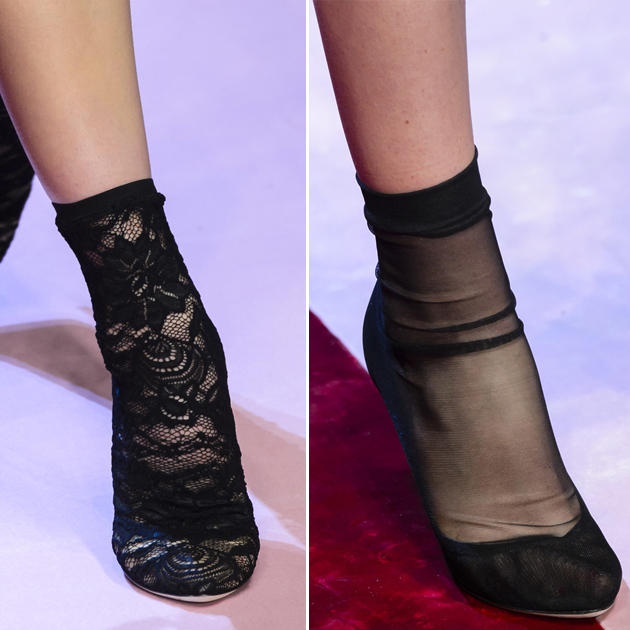 Dolce & Gabbana的黑色丝袜