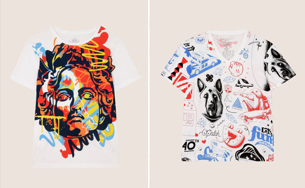 Armani Exchange全新Street Art胶囊系列T恤